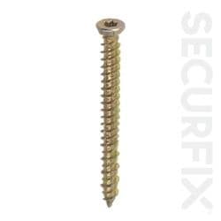 Securfix Concrete Frame Screw - 7.5 x 100mm10 Pack