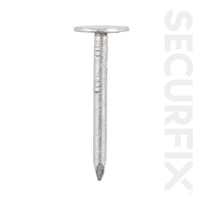 Securfix Elh Clout Nails Galvanised 3X13mm - 2.5kg