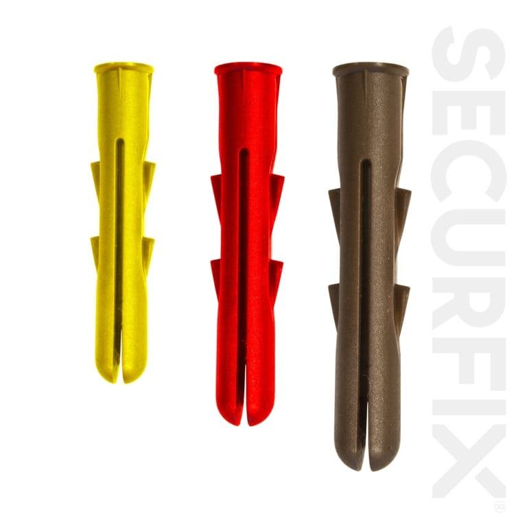 Securfix General Purpose Assorted Plug Set - 120 Pack