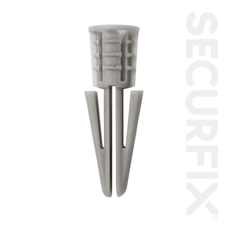 Securfix General Purpose Plasterboard Plugs - 60 Pack