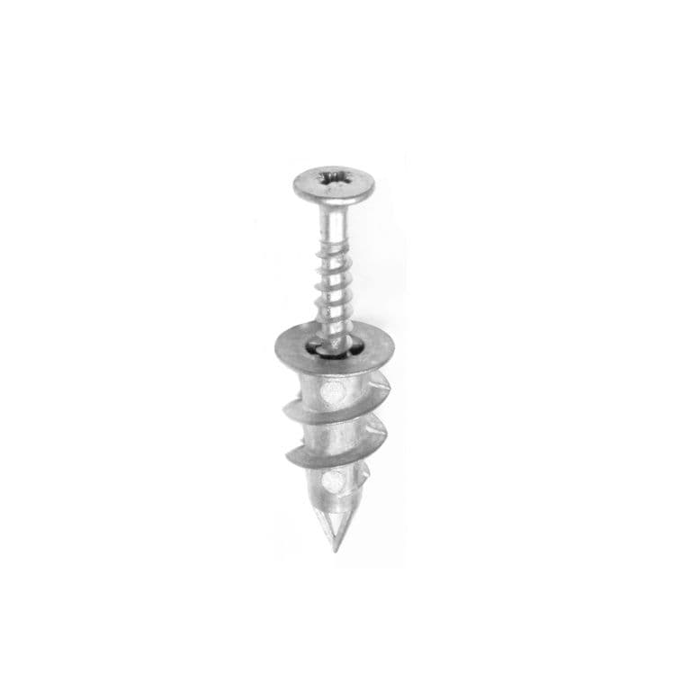 Securfix Heavy Duty Self Drilling Fixings With Screw - Pack 100
