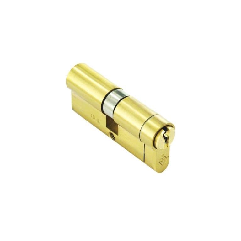 Securit 1* Star Euro Double Cylinder Brass - 35 x 35mm