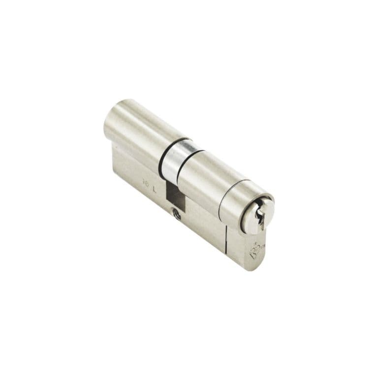 Securit 1* Star Euro Double Cylinder Nickel - 45 x 45mm
