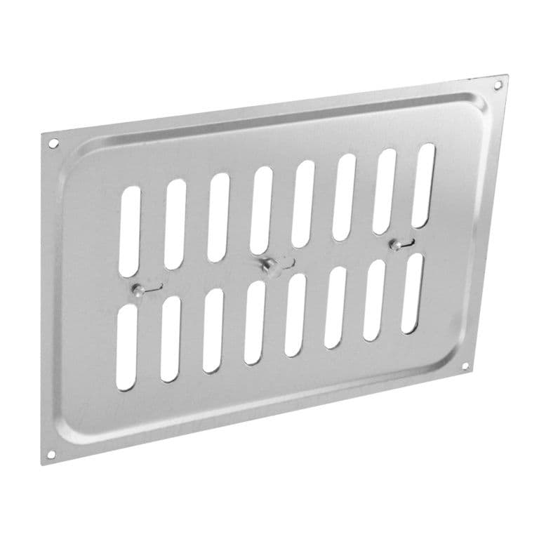 Securit Aluminium Hit & Miss Vent - 9"x 6" Silver