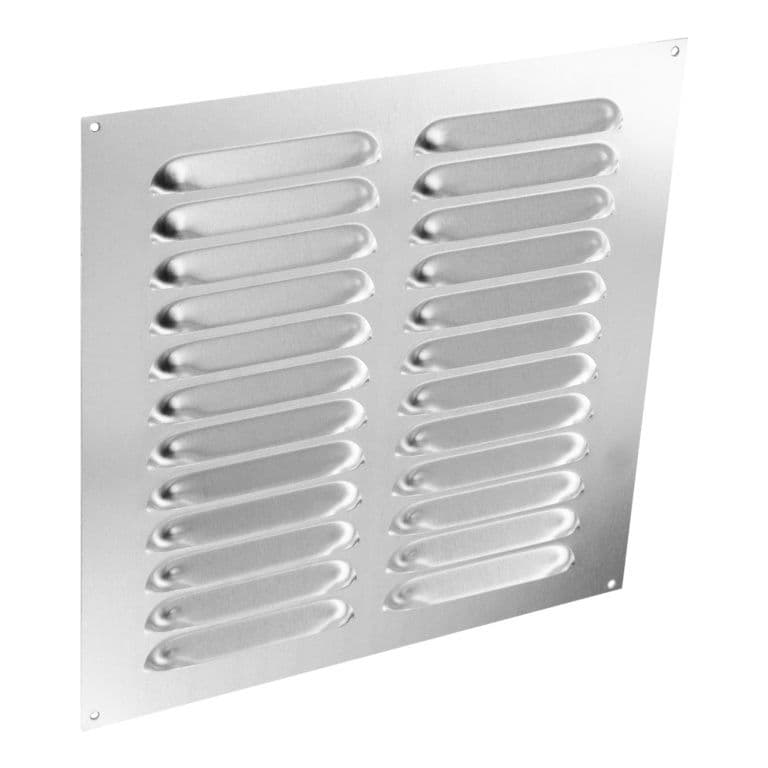 Securit Aluminium Louvre Vent - 9" x 9"