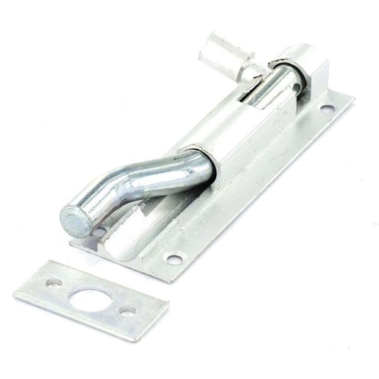 Securit Aluminium Necked Door Bolt 1" Wide - 75mm