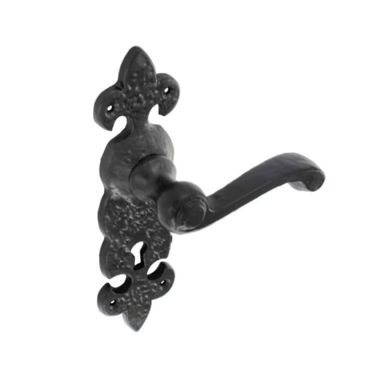 Securit Antique Lock Handles Fancy (Pair) - 190mm
