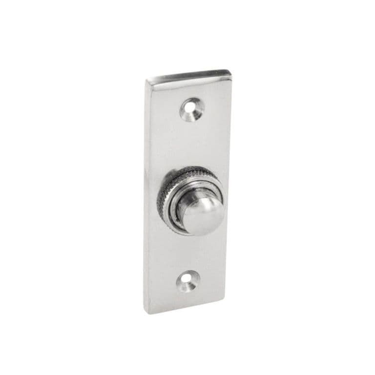 Securit Bell Push - Chrome