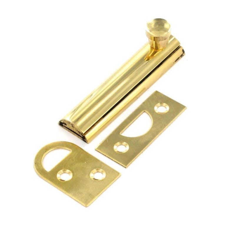 Securit Brass Cabinet Bolt - 63mm - Pack of 10