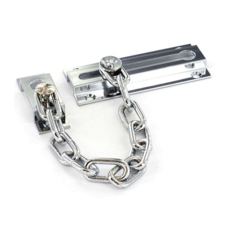 Securit Brass Door Chain - 80mm CP