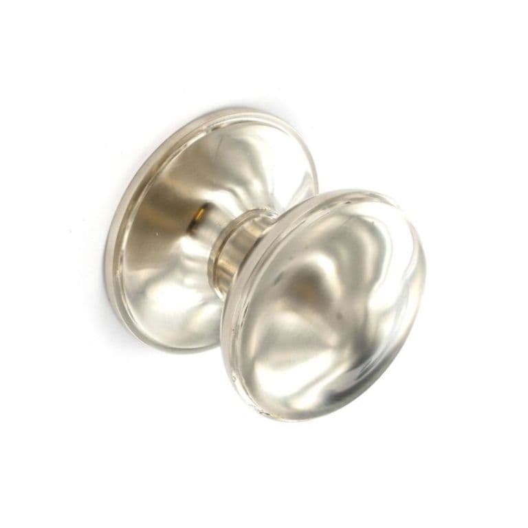 Securit Brushed Nickel Centre Knob - 75mm - Pack of 2