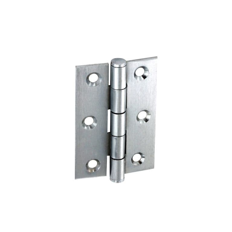 Securit Button Tip Butt Hinges - 75mm SCP