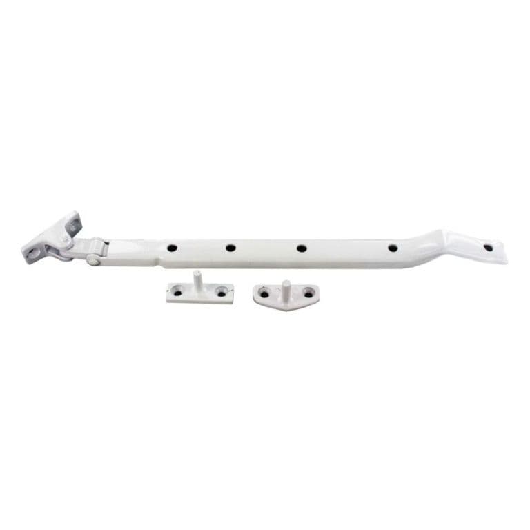 Securit Casement Stay White - 250mm