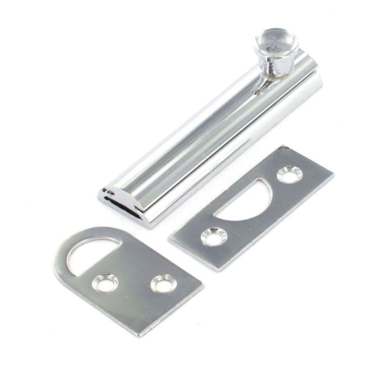 Securit Chrome Cabinet Bolt - 63mm