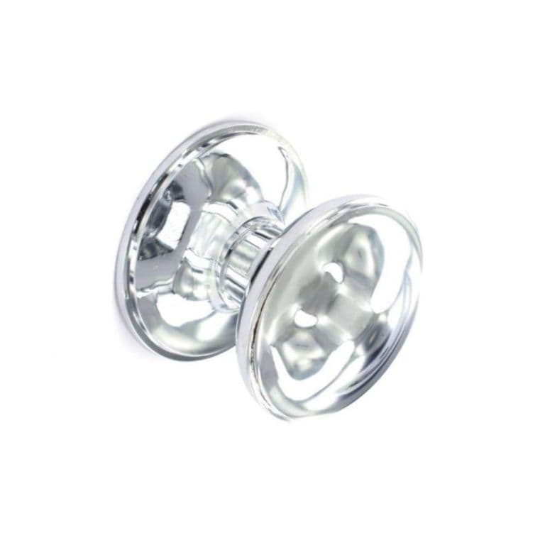 Securit Chrome Centre Knob - 75mm