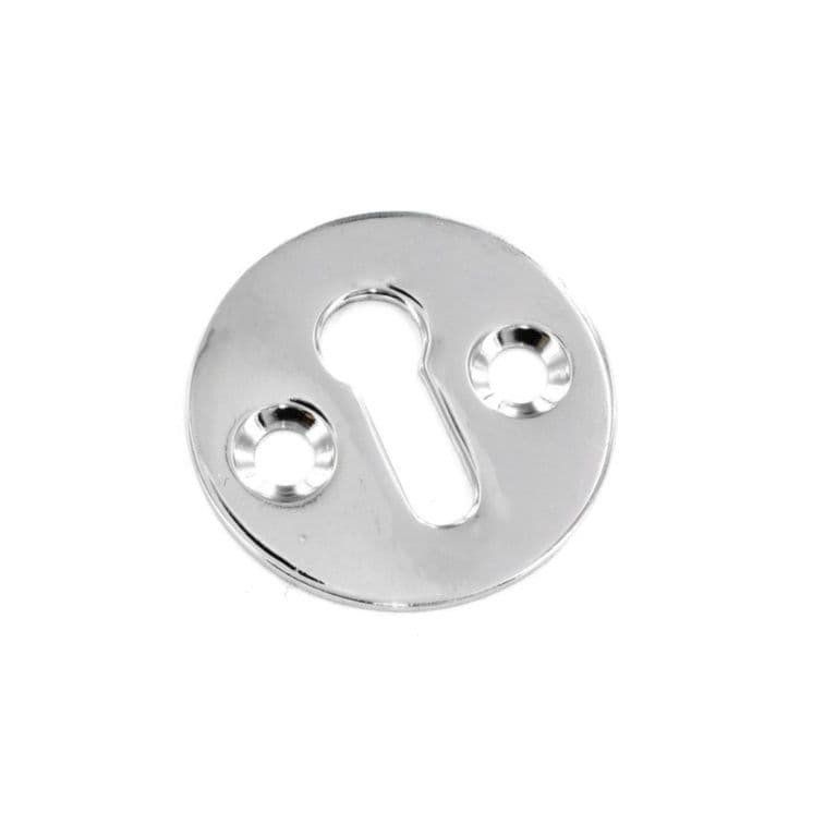 Securit Chrome Escutcheon Plain - 35mm