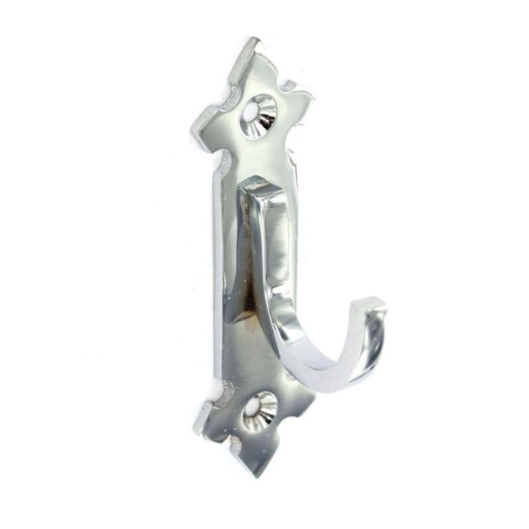 Securit Chrome Gothic Hooks (2) - 80mm