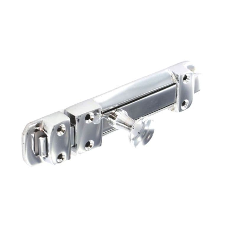 Securit Chrome Heavy Door Bolt - 100mm