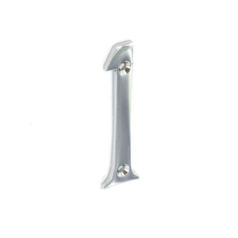 Securit Chrome Numeral 75mm - 1