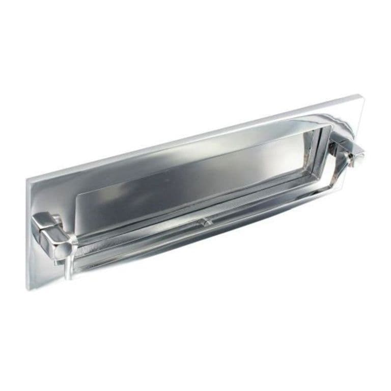 Securit Chrome Postal Knocker - 250mm