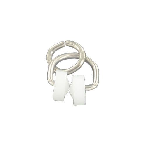 Securit Curtain Rail Runners - Nickel Plated - Pack of 10