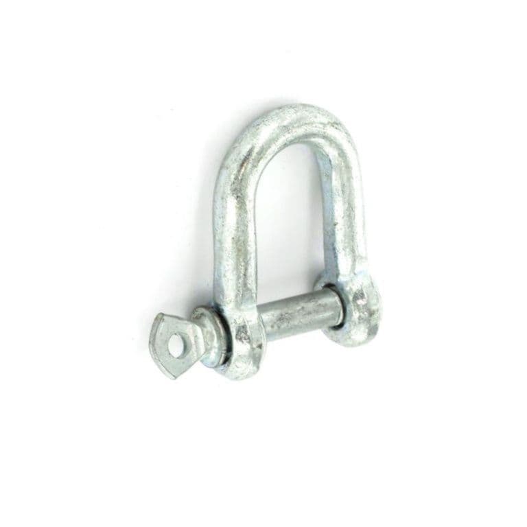 Securit Dee Shackle Zinc Plated (2) - 8mm