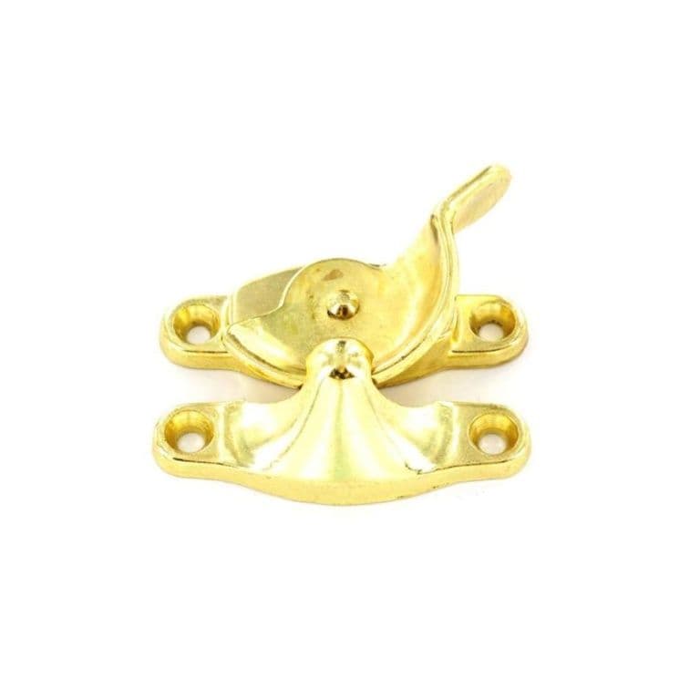 Securit Fitch Fastener - Brassed - Pack of 10