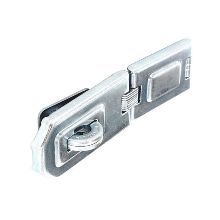 Securit Flexible Hinged Hasp & Staple Zinc Plated - 150mm