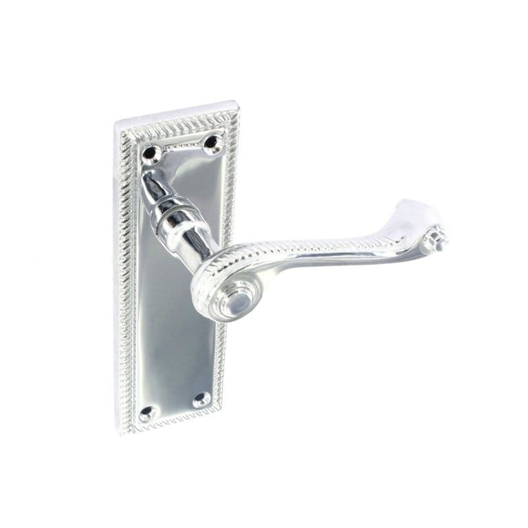 Securit Georgian Latch Handles CP - 118mm