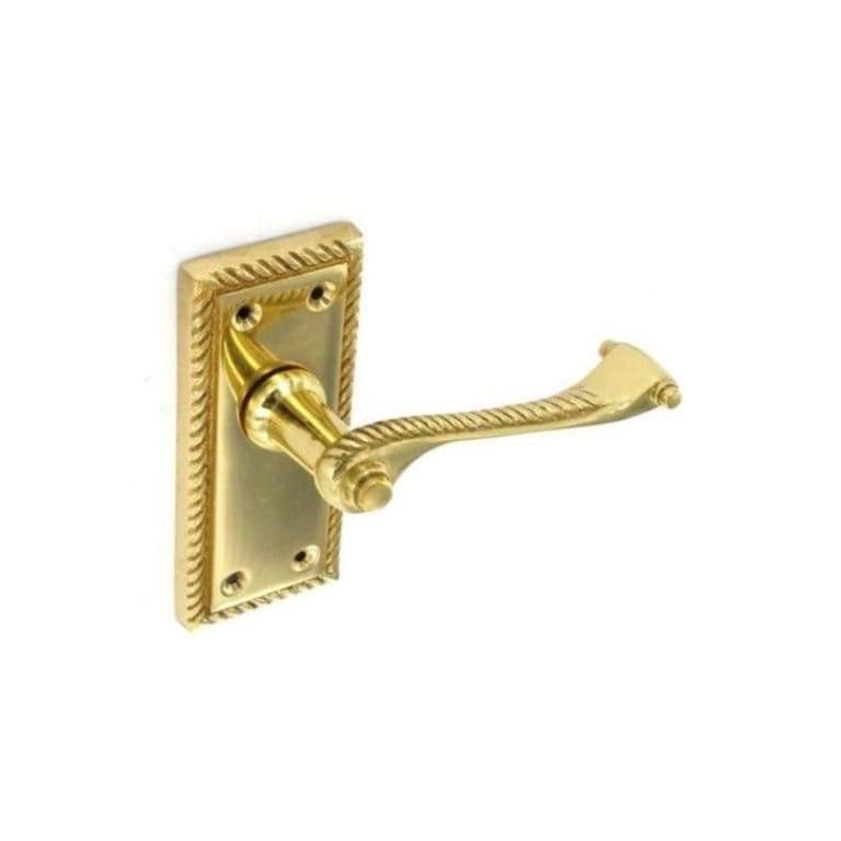 Securit Georgian Latch Handles (Pair) - 105mm