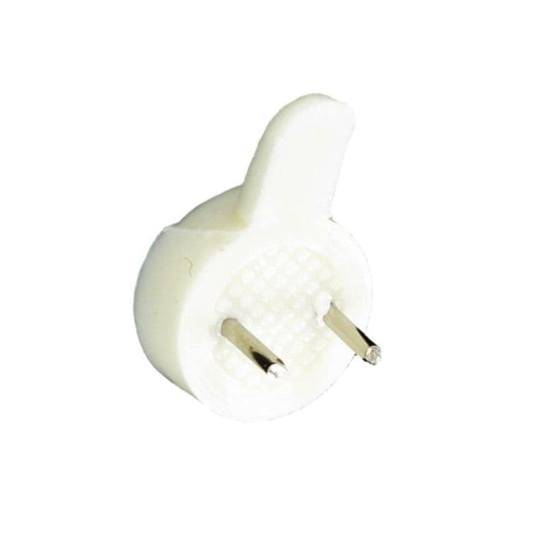 Securit Hard Wall Picture Hooks White (4) - 22mm