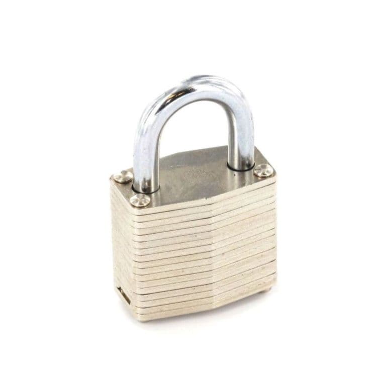 Securit Laminated Padlock Brass Cylinder - 30mm