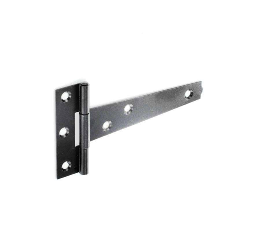 Securit Light  Tee Hinges Black 10 Pairs - 1.8mm x 300mm 12"