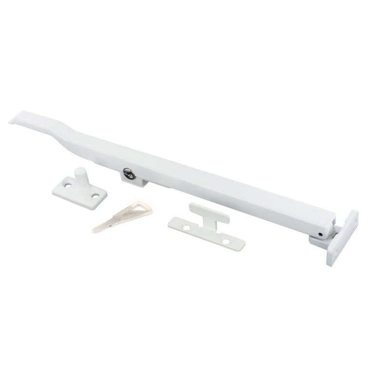 Securit Locking Casement Stay White - 250mm