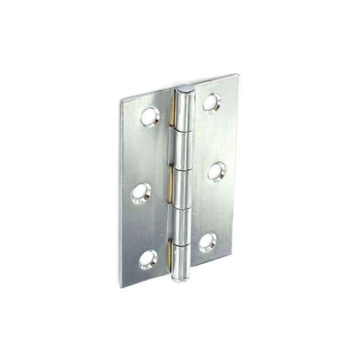 Securit Loose pin butt hinges chrome plated - 75mm, Pack of 10 - only available by special order
