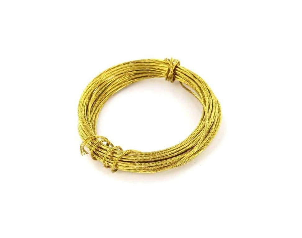 Securit Picture Wire Brass - 3.5m