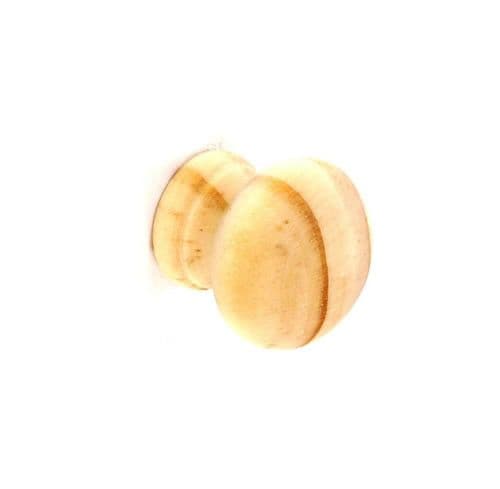 Securit Pine Knobs with Metal Inserts (6) - 35mm