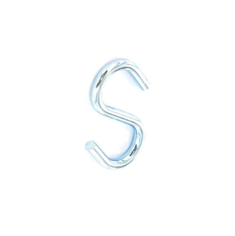 Securit 'S' Hook Zinc Plated (2) - 6mm