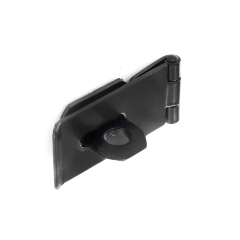 Securit Safety Hasp & Staple Black - 150mm