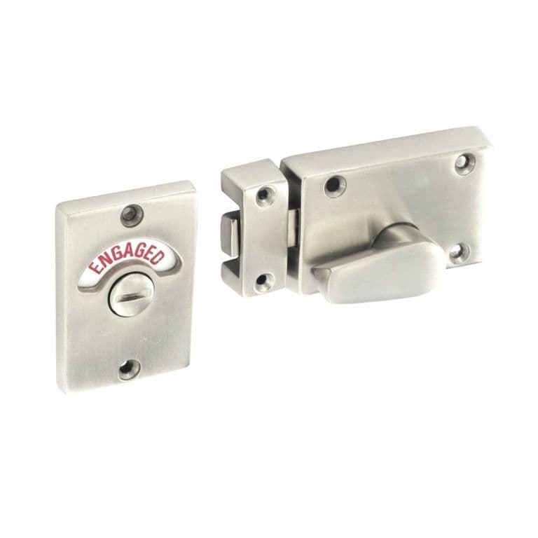 Securit Satin Chrome Indicator Bolt - 63mm