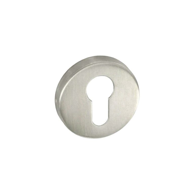 Securit Satin Stainless Steel Euro Profile Escutcheons (2) - 50mm