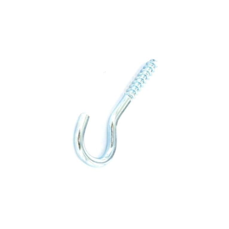 Securit Screw Hooks Zinc Plated (4) - 55mm