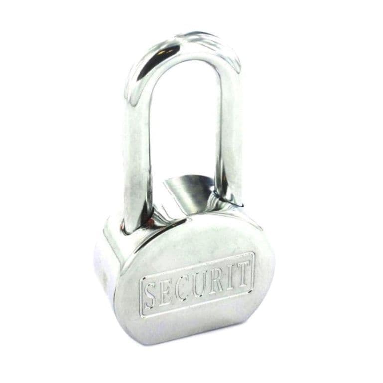 Securit Security Padlock Long Shackle - CP 65mm