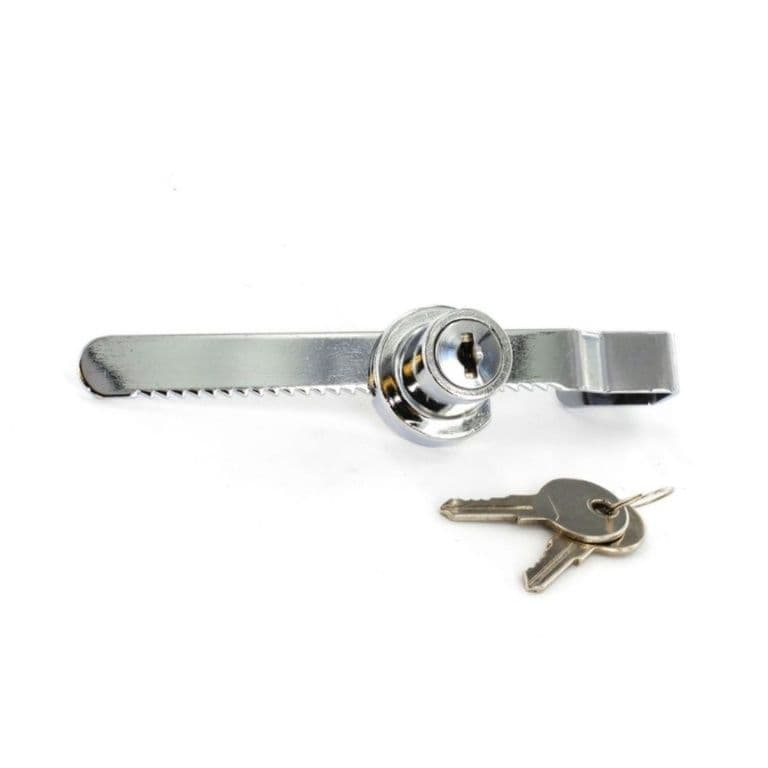 Securit Sliding Glass Door Lock - Chrome Plated