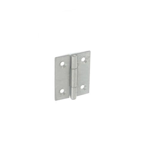 Securit Steel Butt Hinges Self Colour - 40mm Pack 20