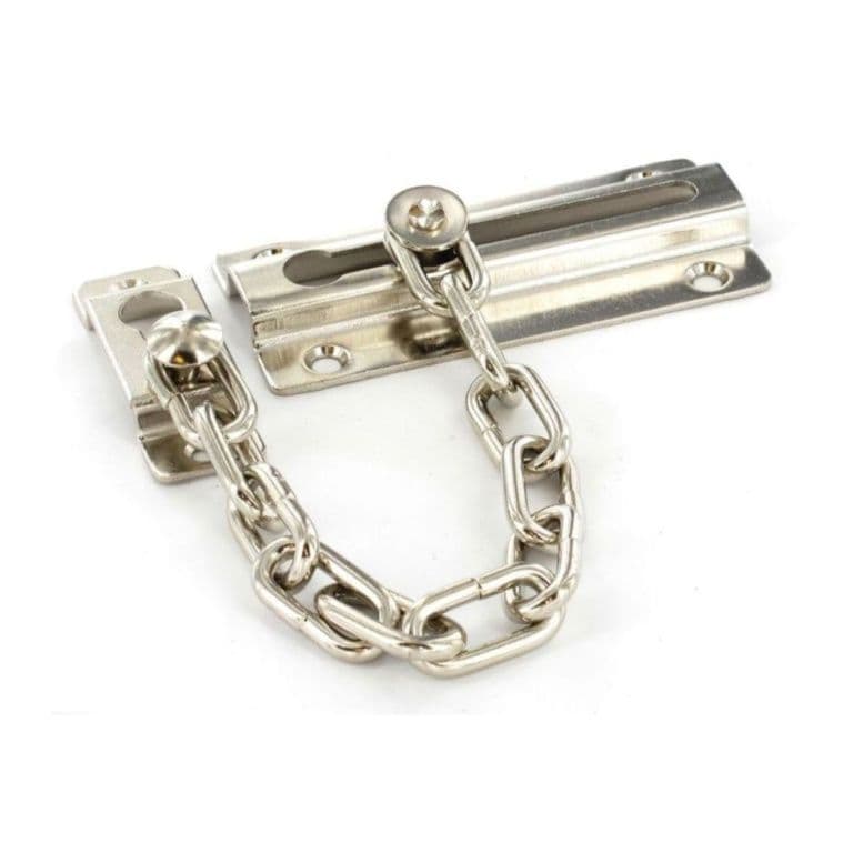 Securit Steel Door Chain - NP 80mm