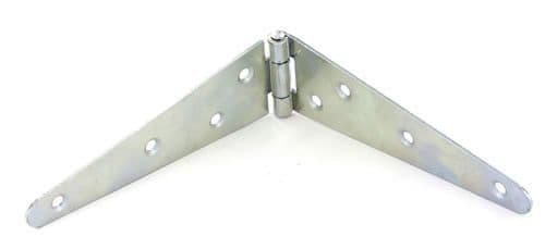 Securit Strap hinges zinc plated - 300mm 12" Pack of 5 - only available by special order