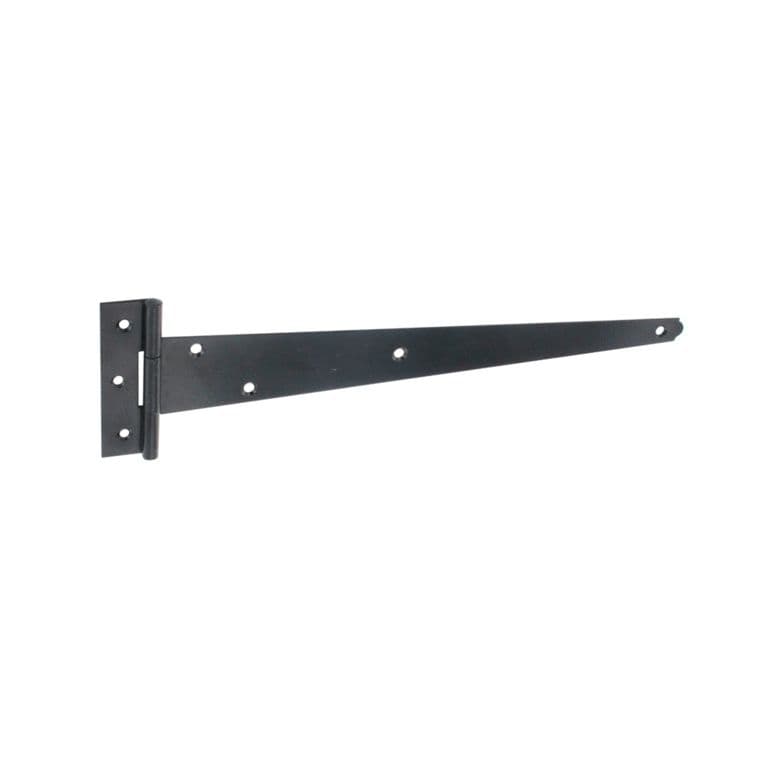 Securit Tee Hinges Light Black (Pair) - 250mm (10")