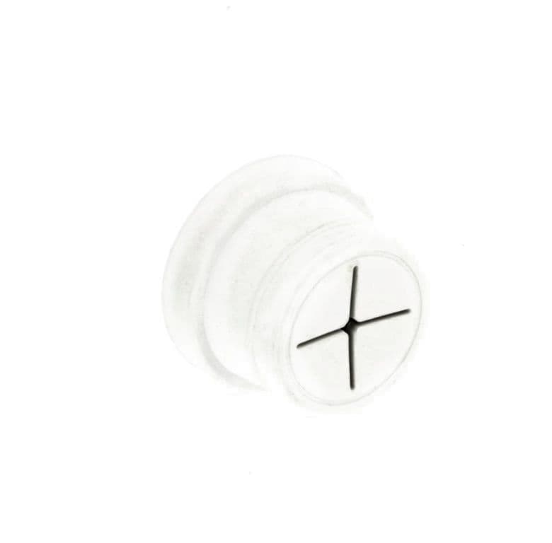 Securit Towel Holder White (2) - Single