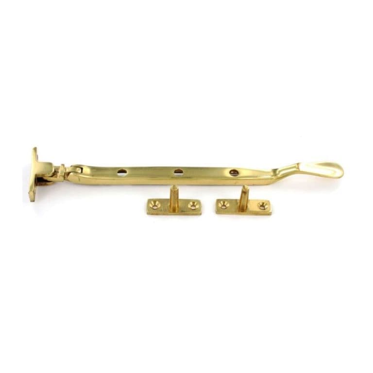 Securit Victorian Casement Stay Spoon Style - 250mm